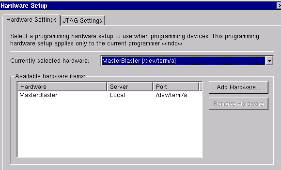 Hardware Setup