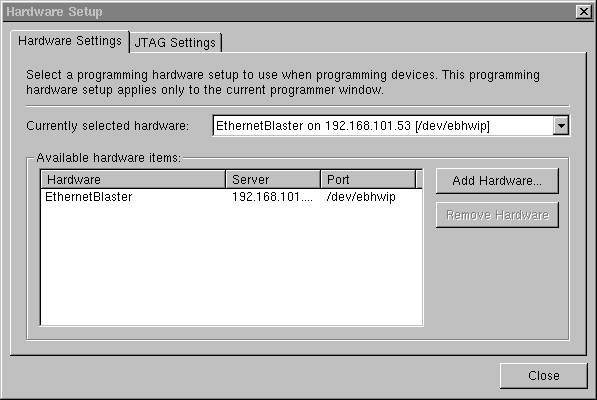 Hardware Setup