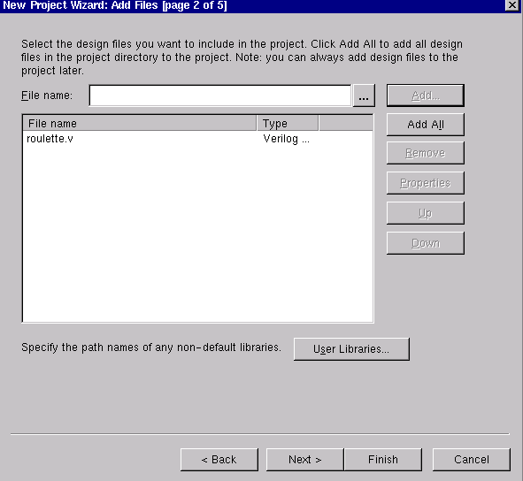 Project Wizard 3